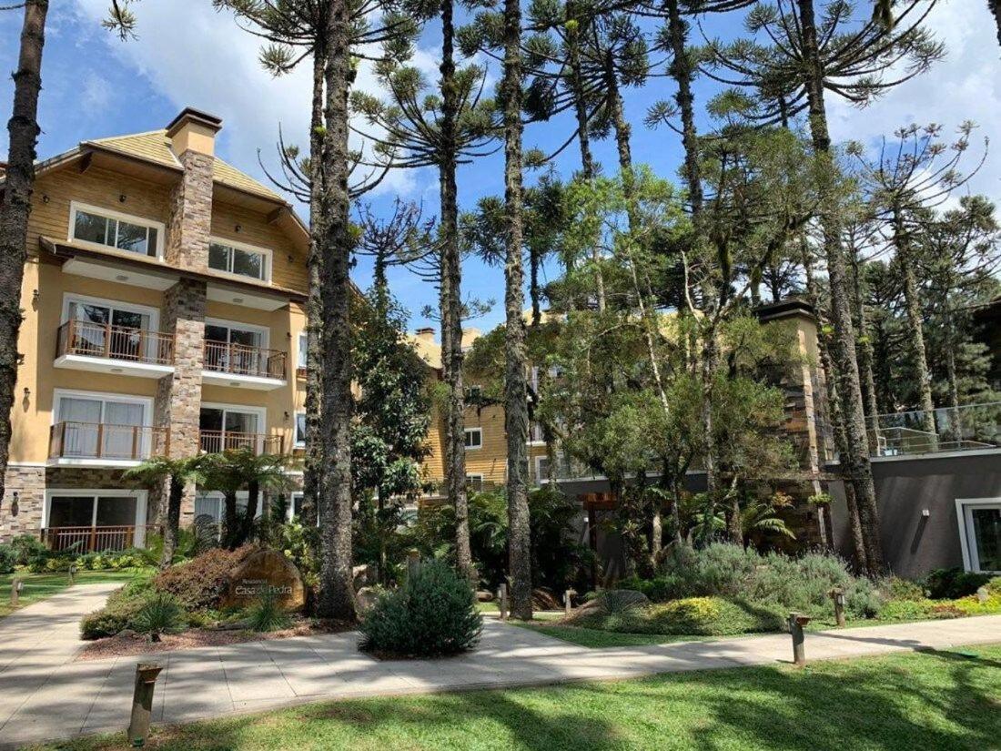103/3 Apto Com Piscina Aquecida Gramado Kültér fotó